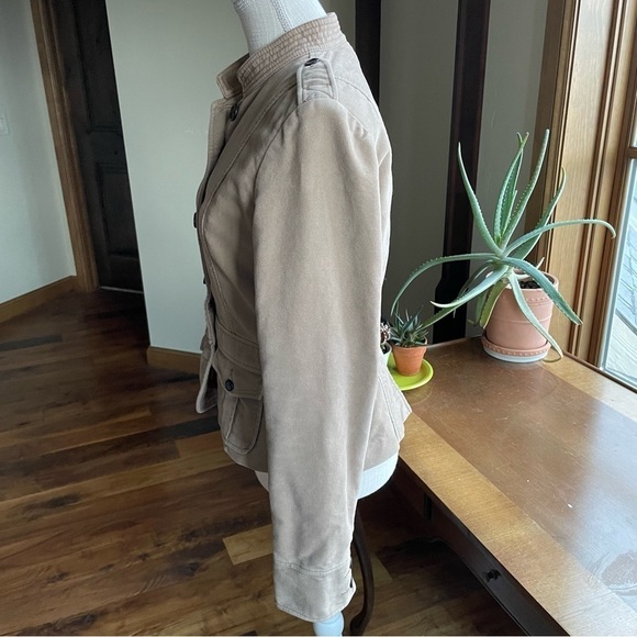 Ralph Lauren Polo Jeans Company Tan Velvet Jacket - Picture 2 of 12